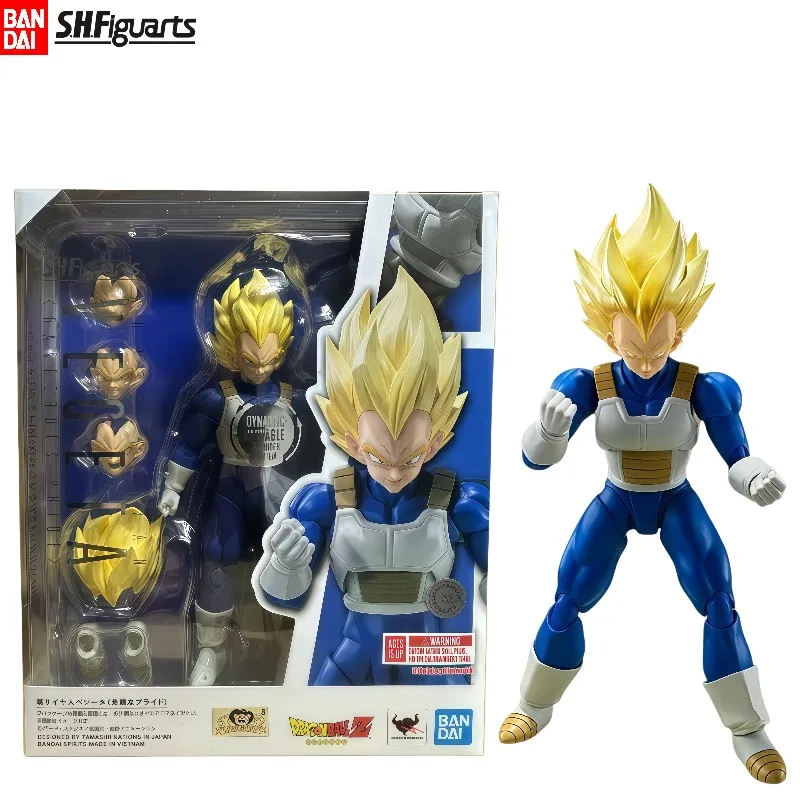 100% Original Bandai SHFiguarts Super Saiyan Vegeta Dragonball Z Anime Action Figure Collectible Desktop Decor Gift In Stock
100% Original Bandai SHFiguarts Super Saiyan Vegeta Dragonball Z Anime Action Figure Collectible Desktop Decor Gift In Stock