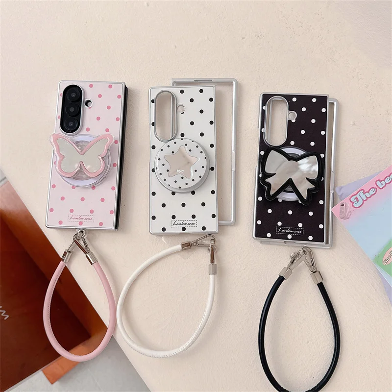 Fashion Dots Magnetic Phone Case For Samsung Galaxy Z Fold 7 6 5 Z Fold6 Fold7 Fold5 Cover with Ring Cute Cases Women Funda
Fashion Dots Magnetic Phone Case For Samsung Galaxy Z Fold 7 6 5 Z Fold6 Fold7 Fold5 Cover with Ring Cute Cases Women Funda