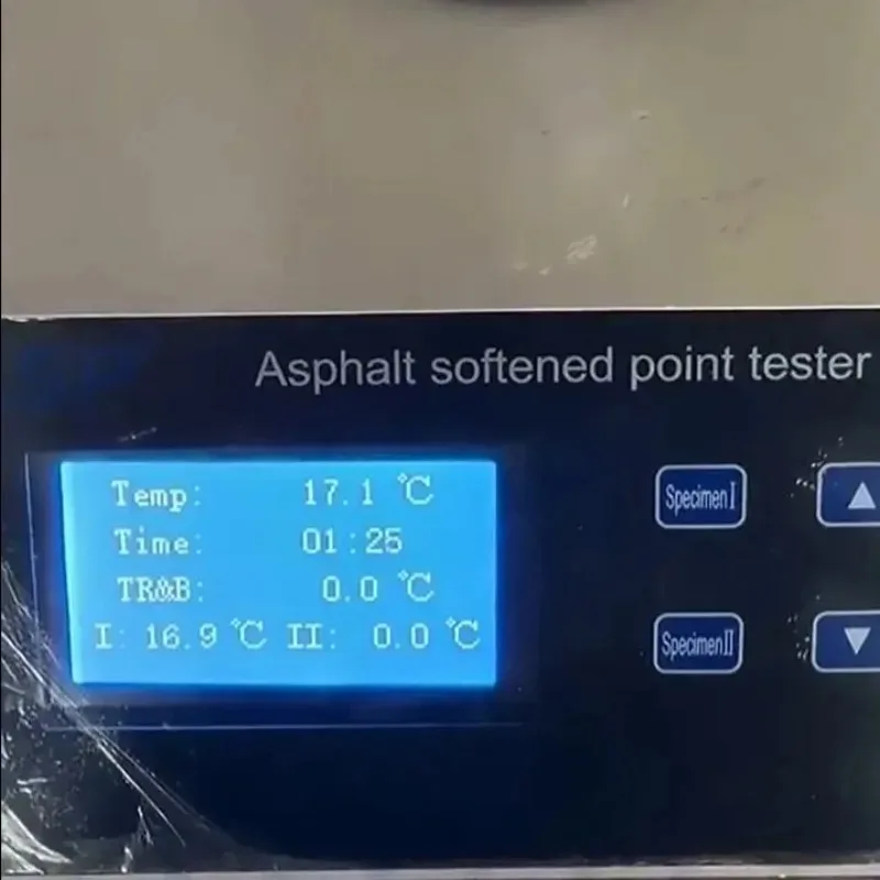 Тестер точек смягчения асфальта, цифровой тестер кольца и шариков Bitumen
Тестер точек смягчения асфальта, цифровой тестер кольца и шариков Bitumen