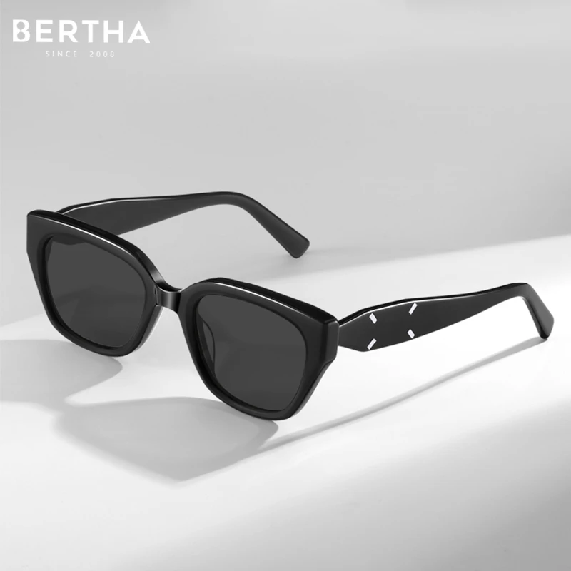 BERTHA Oval Polarized Sunglasses Retro UV400 Protection Shade High Quality Advanced Acetate Sunglasses Women Driving Eyeglass
BERTHA Oval Polarized Sunglasses Retro UV400 Protection Shade High Quality Advanced Acetate Sunglasses Women Driving Eyeglass