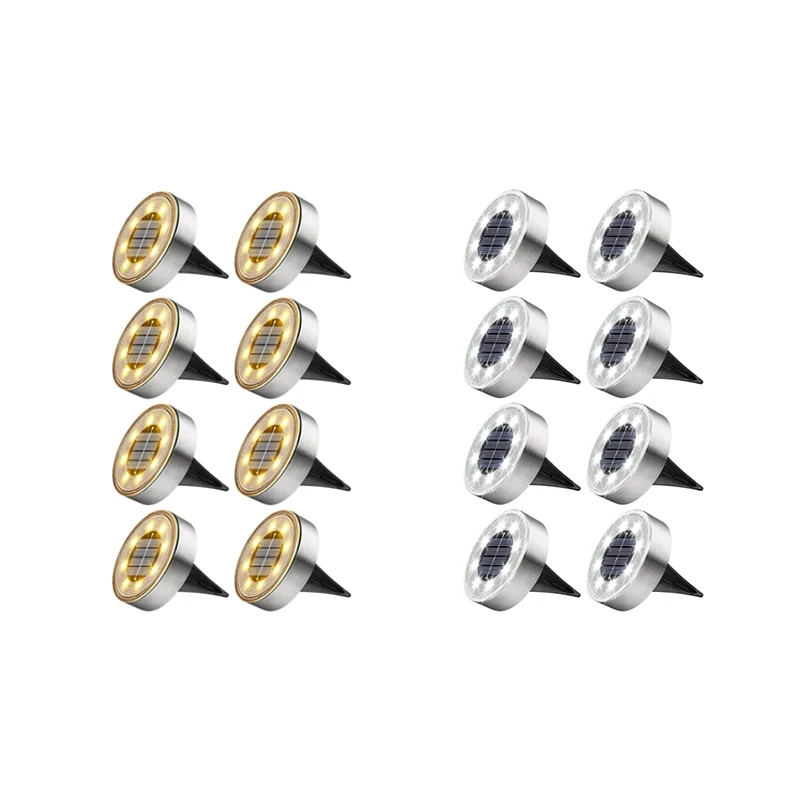 8PCS Solar Ground Lights IP68 Solar Lights Outdoor Solar Garden Lights In-Ground Landscape Lights For Yard Walkway
8PCS Solar Ground Lights IP68 Solar Lights Outdoor Solar Garden Lights In-Ground Landscape Lights For Yard Walkway