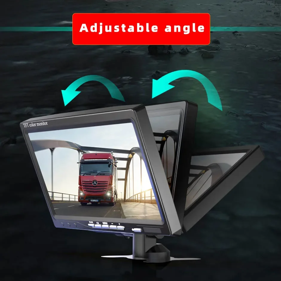 12V/24V 7” in Screen HD LCD Car Rear View Monitor for Vehicle Truck Van Lorry Rv CCTV Camper TV Backup Camera Home Furnishings
12V/24V 7” in Screen HD LCD Car Rear View Monitor for Vehicle Truck Van Lorry Rv CCTV Camper TV Backup Camera Home Furnishings