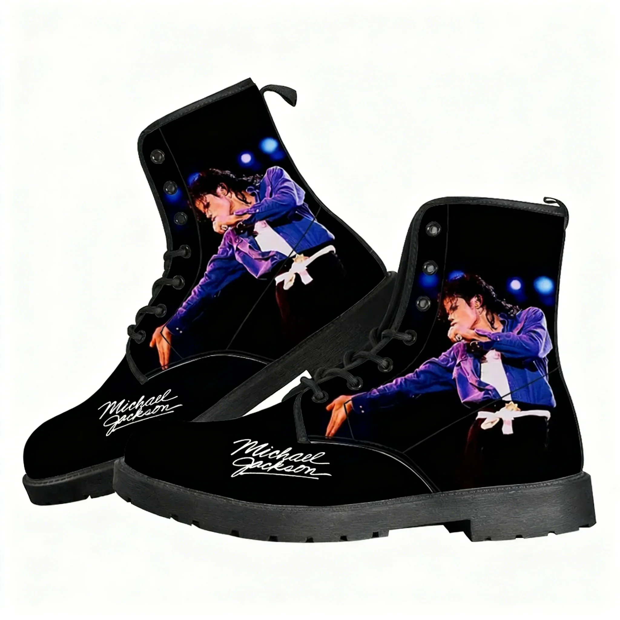 Michael Jackson Casual Boots Pop Singer Mens Womens Teenager Shoes Fashion 3D Boot Outdoor High Quality Customize Made Shoe
Michael Jackson Casual Boots Pop Singer Mens Womens Teenager Shoes Fashion 3D Boot Outdoor High Quality Customize Made Shoe