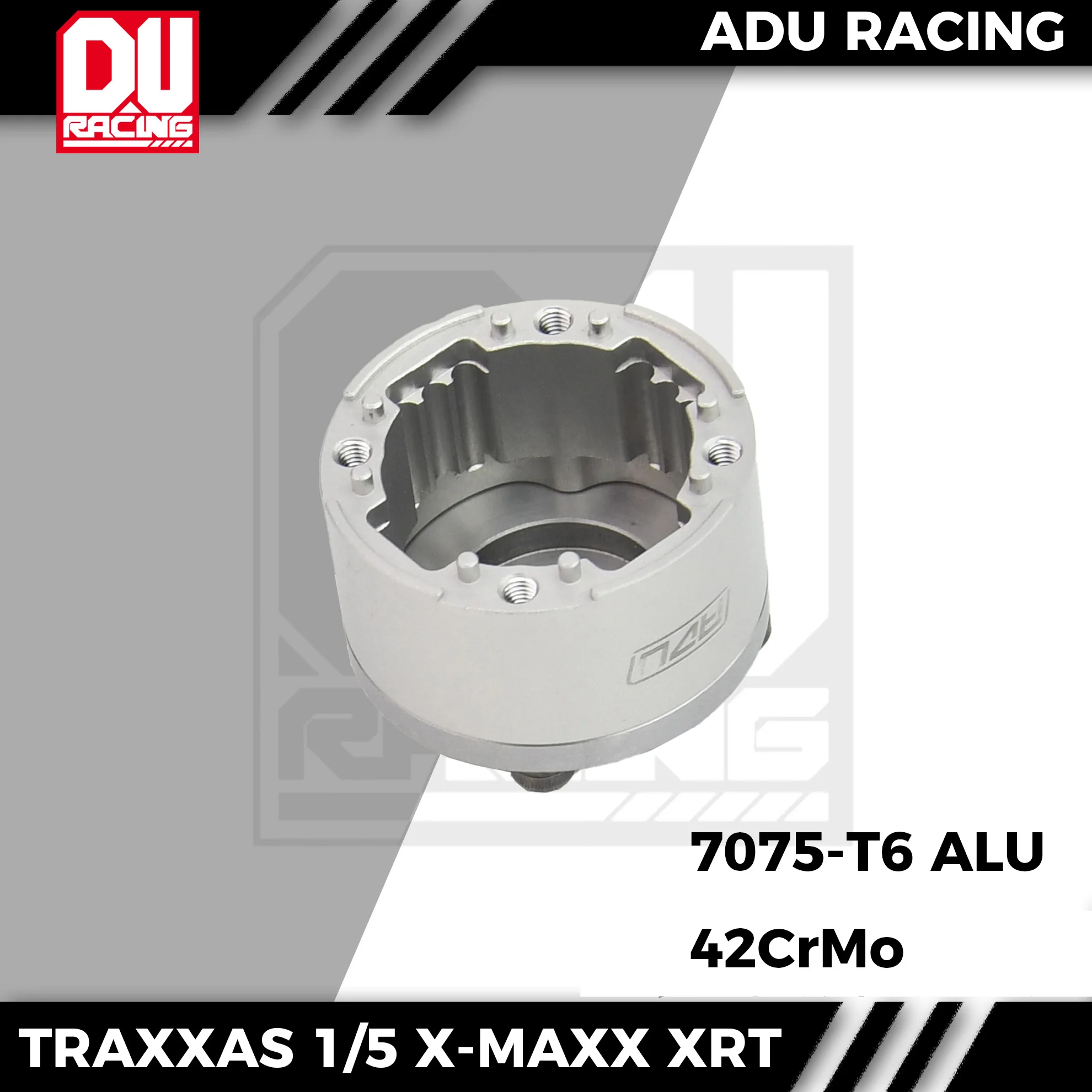 ADU RACING TRAXXAS 8S X-MAXX XRT 7075-T6 METAL FRONT REAR DIFF CASE 7781 7781X
ADU RACING TRAXXAS 8S X-MAXX XRT 7075-T6 METAL FRONT REAR DIFF CASE 7781 7781X