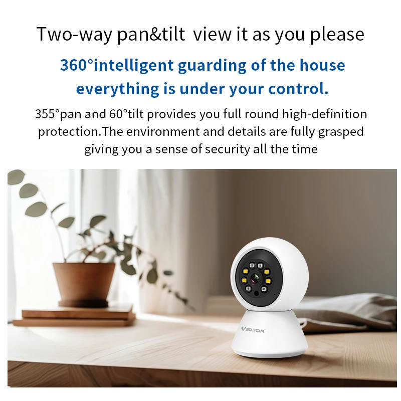 Vstarcam C991 HD 3MP 1296P Indoor Camera Mini Size WiFi IP Camera Home Security WIFI Surveillance Color Night Vision Human Alarm
Vstarcam C991 HD 3MP 1296P Indoor Camera Mini Size WiFi IP Camera Home Security WIFI Surveillance Color Night Vision Human Alarm