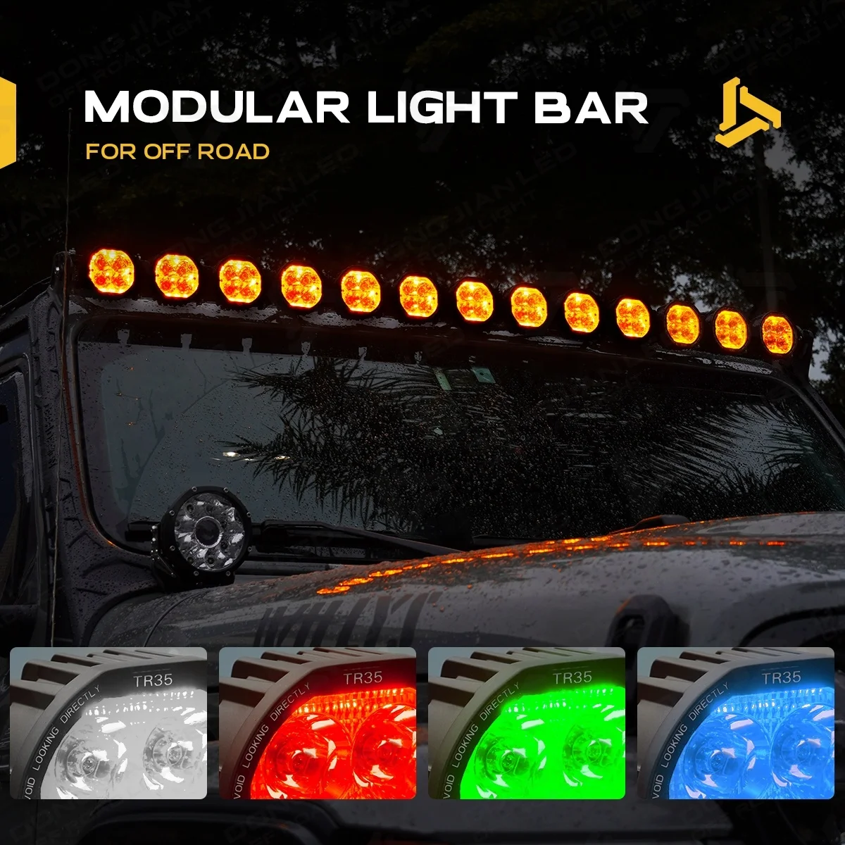 Curved RGB 52 Inch 12V Led Bar Light Kit Linkable Modular Roof Rack Off-Road DRL For Automotive SUV UTV Car Jeep Bar Light 4X4
Curved RGB 52 Inch 12V Led Bar Light Kit Linkable Modular Roof Rack Off-Road DRL For Automotive SUV UTV Car Jeep Bar Light 4X4