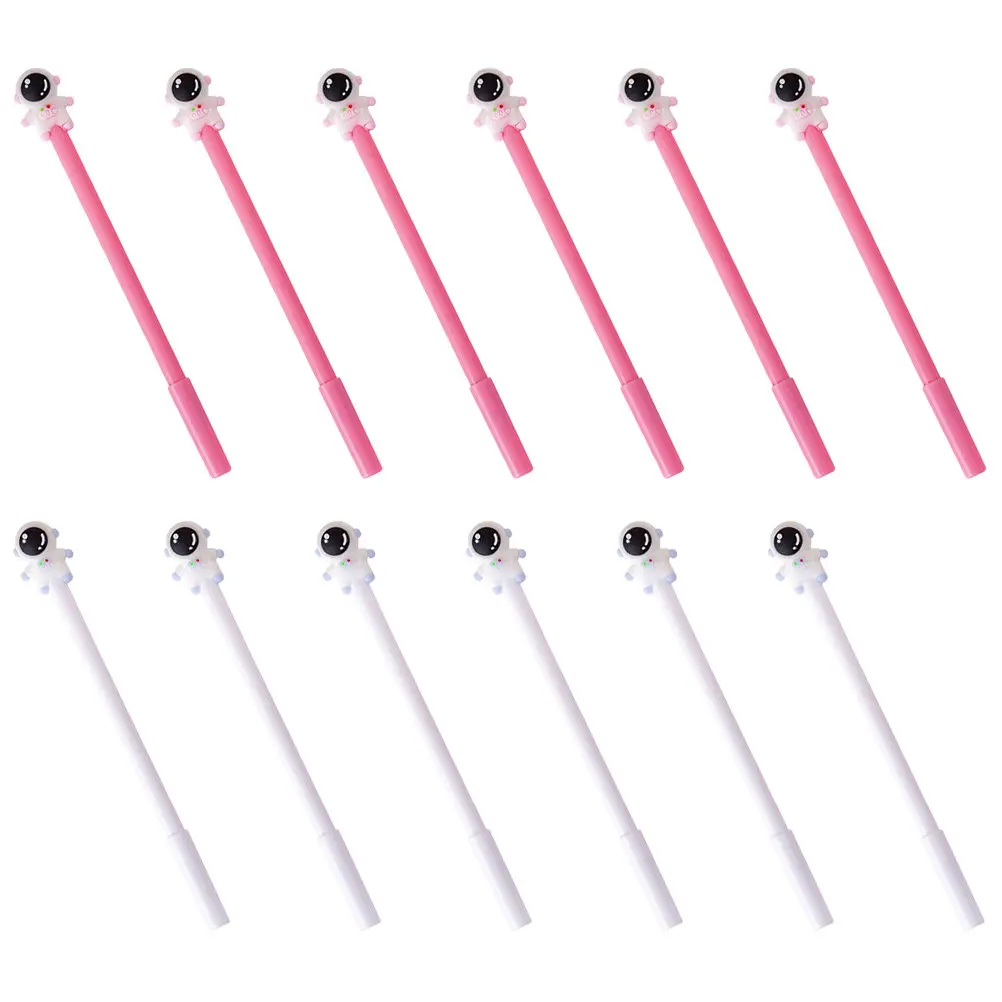 12Pcs Student Writing Pens Gel Ink Fast Drying Comfortable Grip Ergonomic Body for School Office Home Use Cartoon Astronaut
12Pcs Student Writing Pens Gel Ink Fast Drying Comfortable Grip Ergonomic Body for School Office Home Use Cartoon Astronaut
