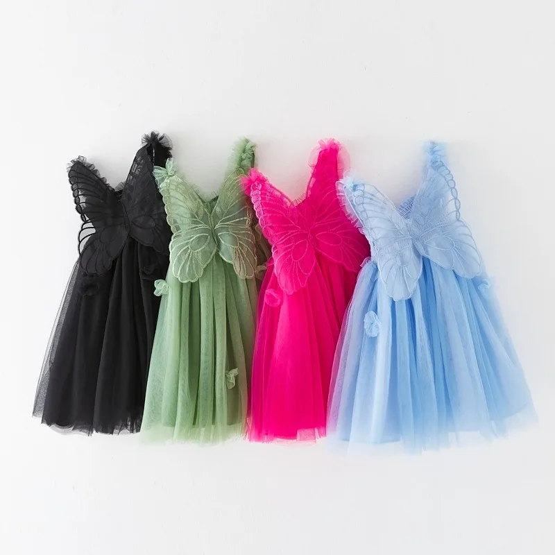2026 New Spring Summer Children's Princess Mesh Dress Embroidery Ball Suspender Fluffy Dress Angel Wings Fairy Dress
2026 New Spring Summer Children's Princess Mesh Dress Embroidery Ball Suspender Fluffy Dress Angel Wings Fairy Dress