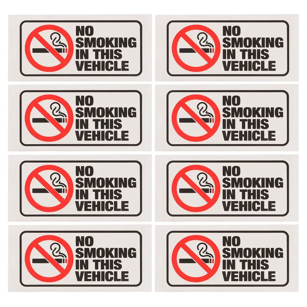 8 Pcsno Smoking Sticker Labels Decals for Vehicles Stickers Sign Car Restaurant Wall Mounted The
8 Pcsno Smoking Sticker Labels Decals for Vehicles Stickers Sign Car Restaurant Wall Mounted The