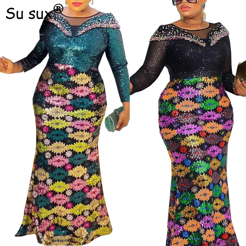 Africa Party Elegant Dress Women Clothing 2023 Spring Autumn Evening Prom Grown African Dresses Sequins High Waist Patchwork Rob
Africa Party Elegant Dress Women Clothing 2023 Spring Autumn Evening Prom Grown African Dresses Sequins High Waist Patchwork Rob