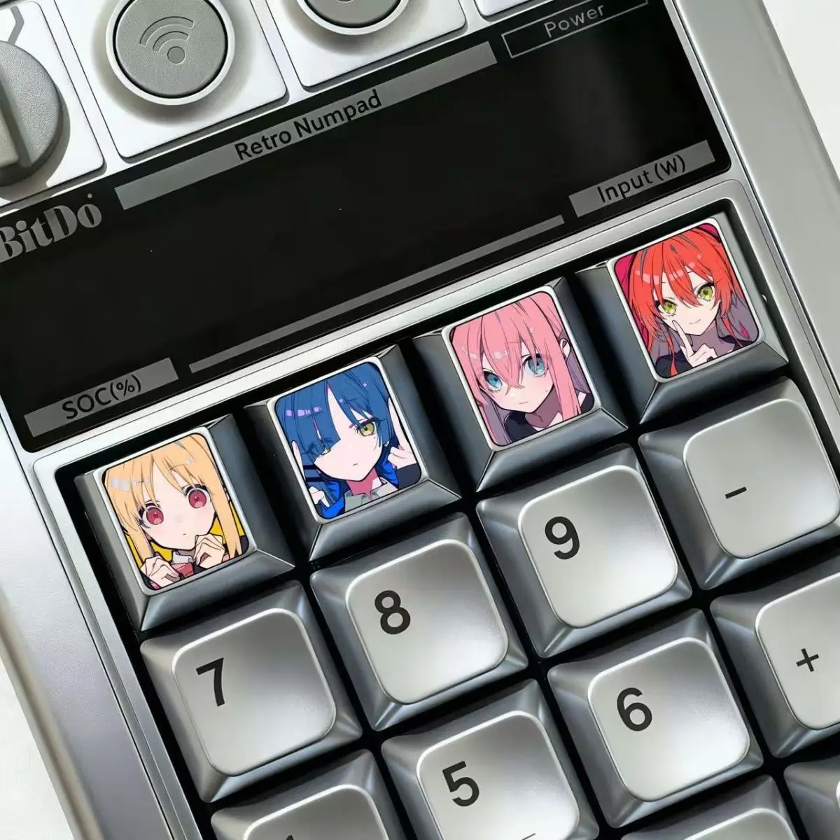 4Pcs/set Diy Self Made Bocchi The Rock! Cute Laser Engraved Metal Keycaps Mechanical Keyboard Keycaps Anime Gift Toys
4Pcs/set Diy Self Made Bocchi The Rock! Cute Laser Engraved Metal Keycaps Mechanical Keyboard Keycaps Anime Gift Toys