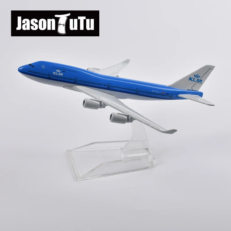 JASON TUTU 1/400 Scale Diecast Metal KLM Boeing 747 Aircraft Model B777 16CM Miniature Authentic Collectible Gift
JASON TUTU 1/400 Scale Diecast Metal KLM Boeing 747 Aircraft Model B777 16CM Miniature Authentic Collectible Gift