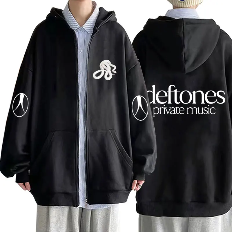 Rock Band Deftones Private Music Snake Zipper Hoodie Men Women Casual Vintage Jacket Coat Men's Fashion Oversized Zip Up Hoodies
Rock Band Deftones Private Music Snake Zipper Hoodie Men Women Casual Vintage Jacket Coat Men's Fashion Oversized Zip Up Hoodies