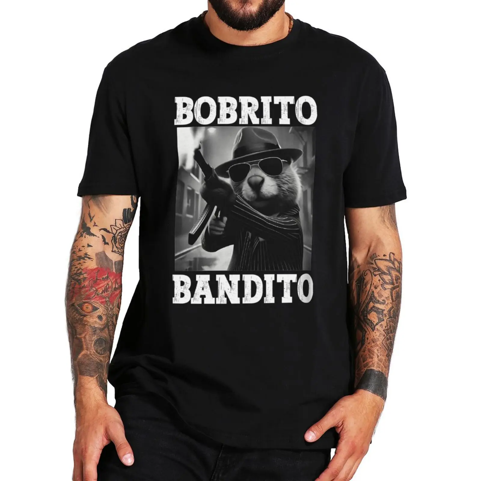 Bobrito Bandito T Shirt Funny Italian Brainrot Bobritto Meme Y2k T-shirt 100% Cotton Soft Unisex Summer Tee Tops EU Size 
Bobrito Bandito T Shirt Funny Italian Brainrot Bobritto Meme Y2k T-shirt 100% Cotton Soft Unisex Summer Tee Tops EU Size