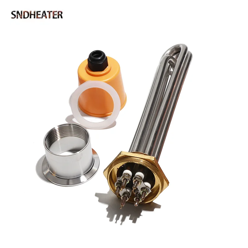 SNDHEATER DN40 Резьбовой погружной водонагревательный элемент 220 В 380 В G1 1/2 "Медная головка Солнечный нагреватель Сопротивление 3 фазы с адаптером
SNDHEATER DN40 Резьбовой погружной водонагревательный элемент 220 В 380 В G1 1/2 "Медная головка Солнечный нагреватель Сопротивление 3 фазы с адаптером