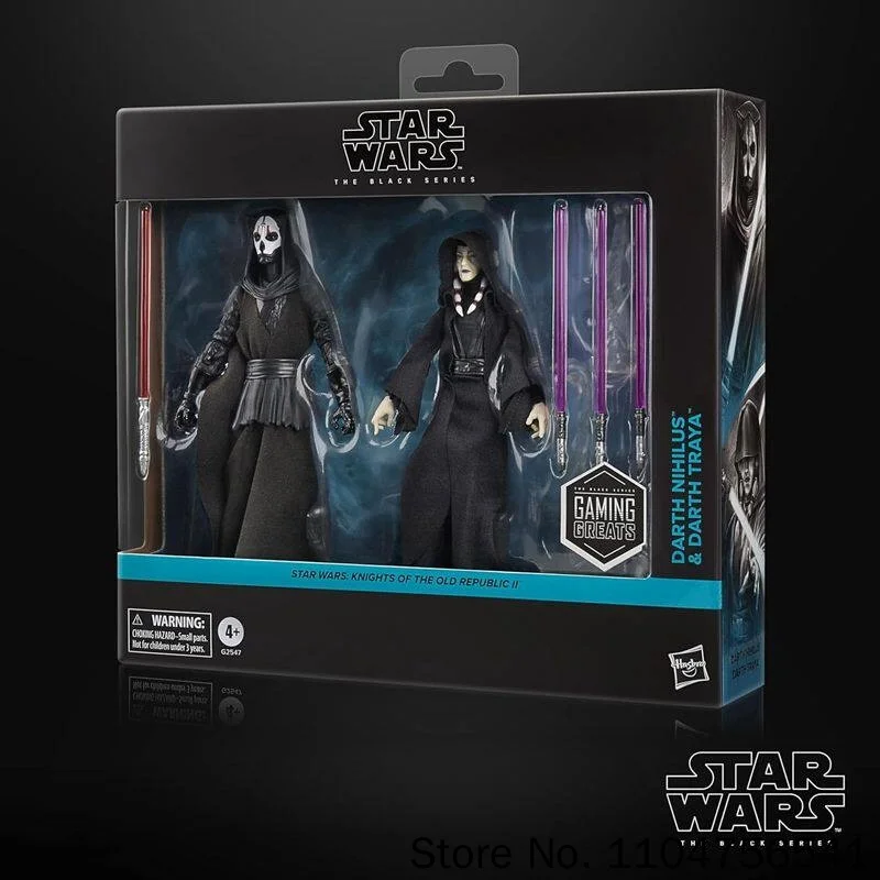 Star Wars The Black Series Darth Nihilus & Darth Traya (Knights Of The Old Republic Ii) Action Figure Model Toy Gift Customized
Star Wars The Black Series Darth Nihilus & Darth Traya (Knights Of The Old Republic Ii) Action Figure Model Toy Gift Customized