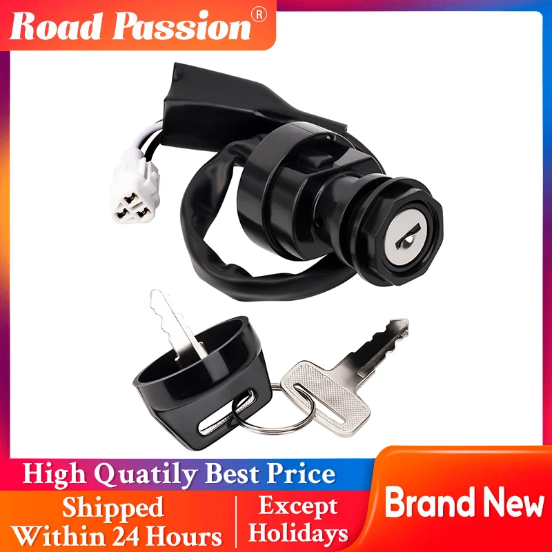 Motorcycle 4 Wires Plug Electric Door Lock Lgnition Key Switch for Kawasaki Brute Force KVF650 KVF750 Prairie KVF700 KFX700
Motorcycle 4 Wires Plug Electric Door Lock Lgnition Key Switch for Kawasaki Brute Force KVF650 KVF750 Prairie KVF700 KFX700