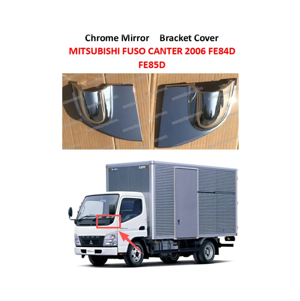 FDONG 1 Set 2 Pcs Chrome Mirror Bracket Cover for MITSUBISHI FUSO CANTER 2006 FE84D FE85D FE71 FE85 FE83
FDONG 1 Set 2 Pcs Chrome Mirror Bracket Cover for MITSUBISHI FUSO CANTER 2006 FE84D FE85D FE71 FE85 FE83