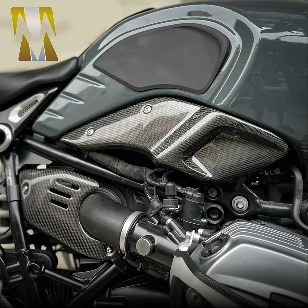 Motorcycle Intake Shorter Pipe Cover Side Protector Heat-shield Decorator Compatible with BMW R NINE T NINET RNINET 2015-2022
Motorcycle Intake Shorter Pipe Cover Side Protector Heat-shield Decorator Compatible with BMW R NINE T NINET RNINET 2015-2022