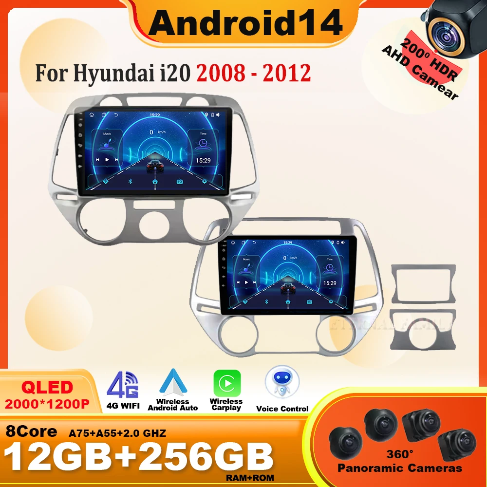 Android14 For Hyundai i20 2008 - 2012 Multimedia Player Navigaion CarPlay Car Radio Multimedia WIFI Stereo Head Unit No 2din DVD
Android14 For Hyundai i20 2008 - 2012 Multimedia Player Navigaion CarPlay Car Radio Multimedia WIFI Stereo Head Unit No 2din DVD