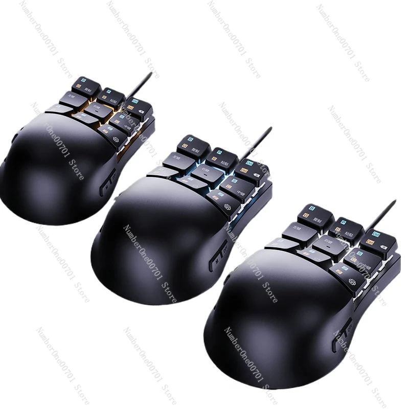Competitive gaming Wired multi-master button mouse Small mechanical keyboard Suitable for desktop laptops
Competitive gaming Wired multi-master button mouse Small mechanical keyboard Suitable for desktop laptops