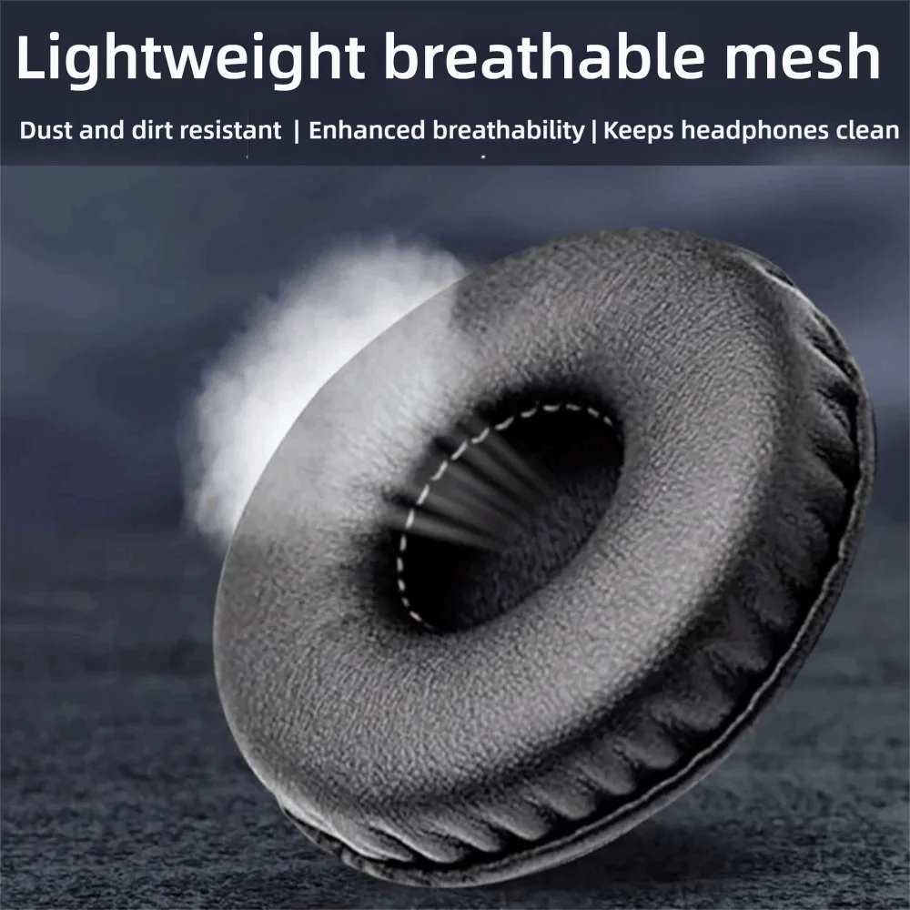 New Sponge Leather Ear Pads Round Foam Cushion Headphones Covers Black White Earphone Accessories
New Sponge Leather Ear Pads Round Foam Cushion Headphones Covers Black White Earphone Accessories