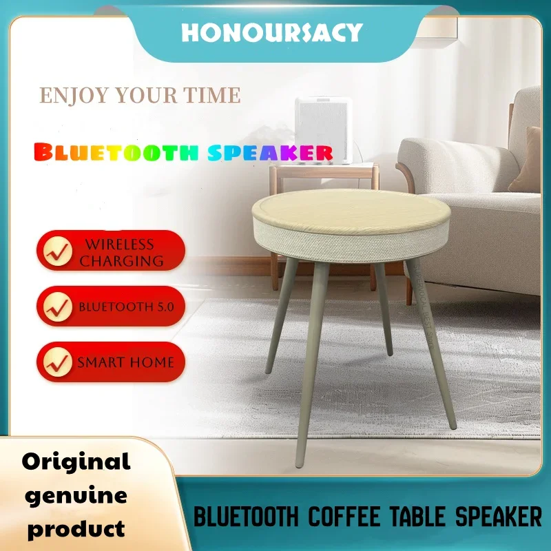 Newest Smart Home Coffee Table Wireless Charging Coffee Table Bluetooth Speaker BT5.0 Subwoofer Stereo Audio Sofa Side Music Box
Newest Smart Home Coffee Table Wireless Charging Coffee Table Bluetooth Speaker BT5.0 Subwoofer Stereo Audio Sofa Side Music Box