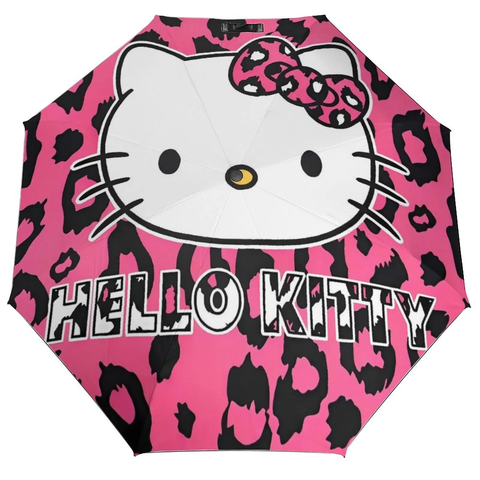 Hello Kitty Kawaii мультяшный зонт, тройной автоматический зонт от солнца для мужчин и женщин, модный складной летний зонт с рисунком
Hello Kitty Kawaii мультяшный зонт, тройной автоматический зонт от солнца для мужчин и женщин, модный складной летний зонт с рисунком