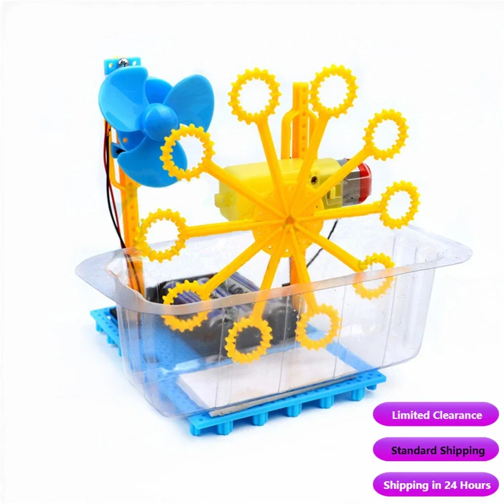 Паровая самодельная пузырьковая машина-робот научный эксперимент обучающие игрушки
Паровая самодельная пузырьковая машина-робот научный эксперимент обучающие игрушки