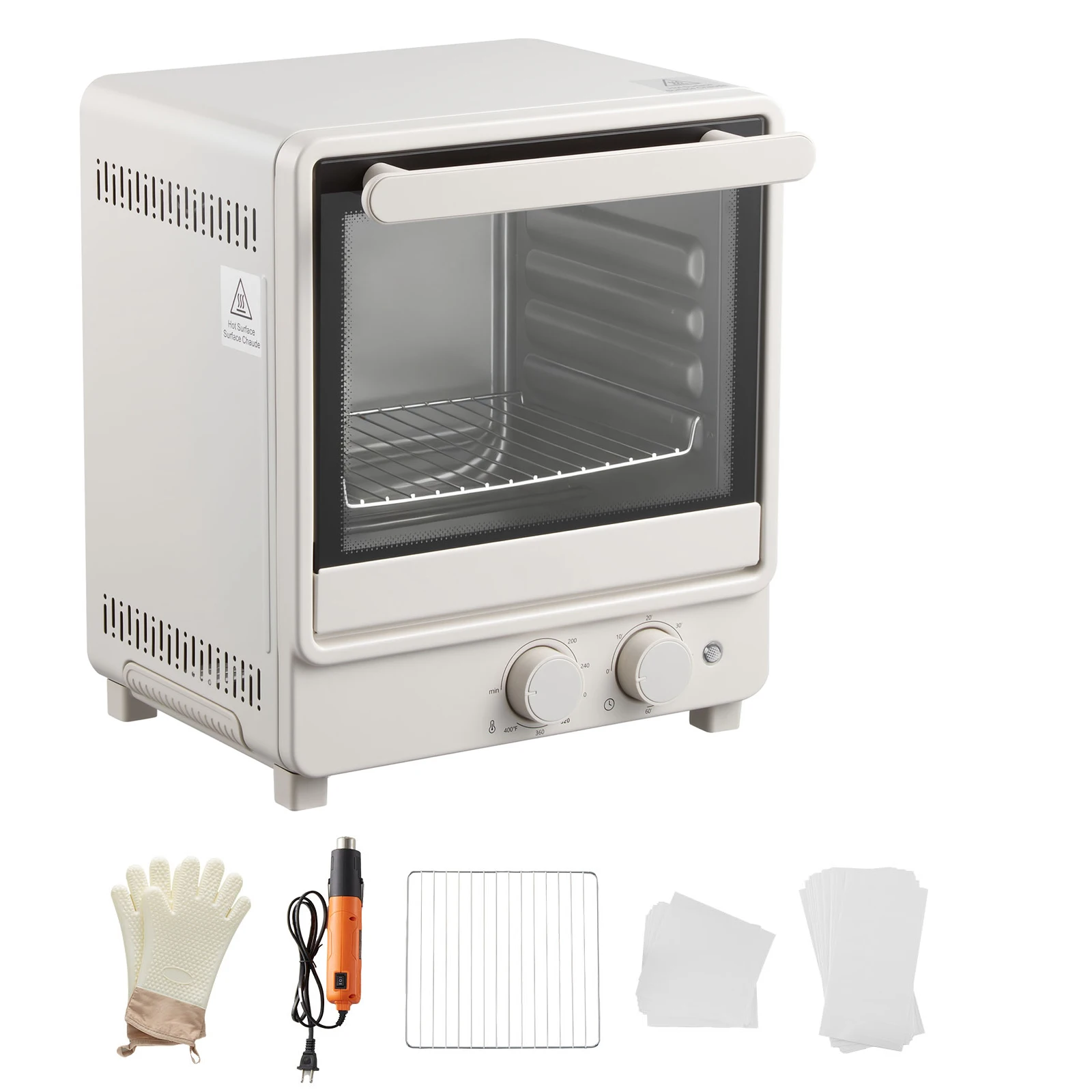 SucceBuy Sublimation Oven Machine 13/26 Qt Fits 20/40oz Tumblers 50 Shrink Films 1 Tape & 2 Heat Gloves Oven for Mugs Off-White
SucceBuy Sublimation Oven Machine 13/26 Qt Fits 20/40oz Tumblers 50 Shrink Films 1 Tape & 2 Heat Gloves Oven for Mugs Off-White