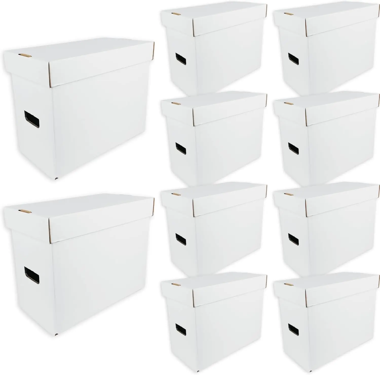 Heavy-Duty Comic Book Storage Boxes for 35-40 Graded Comics with 200 lb Test Strength, 10 Pack
Heavy-Duty Comic Book Storage Boxes for 35-40 Graded Comics with 200 lb Test Strength, 10 Pack