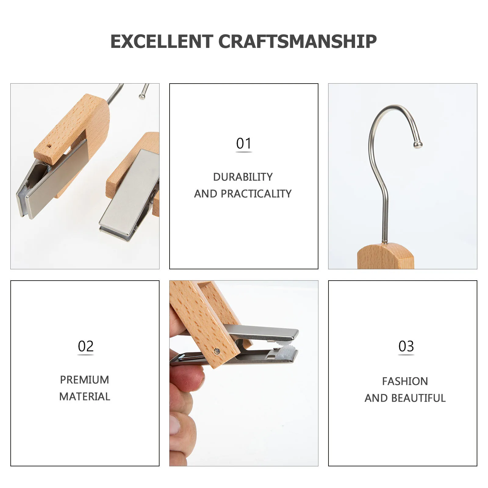 2Pcs Creative Clothes Clips Strong No-Rust Multi-Purpose Hanger Clamps for Hat Sock Boots Display Craft Outdoor Travel Household
2Pcs Creative Clothes Clips Strong No-Rust Multi-Purpose Hanger Clamps for Hat Sock Boots Display Craft Outdoor Travel Household