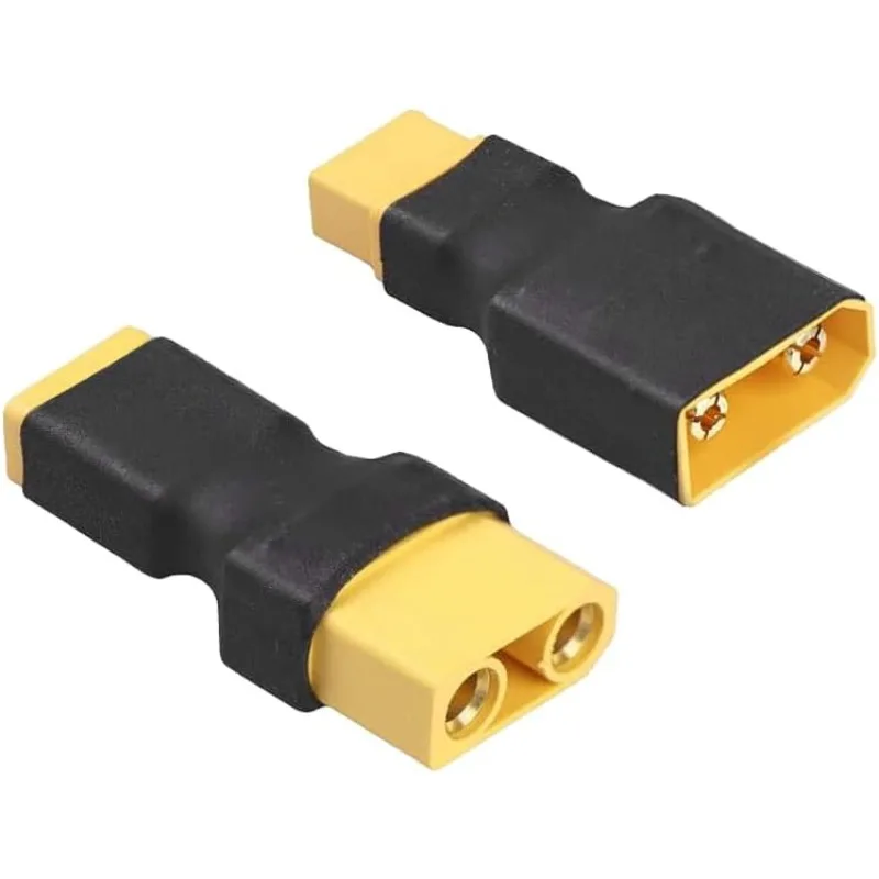 Комплект из 4 адаптеров-коннекторов (штекер/гнездо) для FPV-дронов, RC-аккумуляторов LiPo/NiMH, зарядных устройств, ESC. Переходник XT60 на XT30 (штекер/гнездо).
Комплект из 4 адаптеров-коннекторов (штекер/гнездо) для FPV-дронов, RC-аккумуляторов LiPo/NiMH, зарядных устройств, ESC. Переходник XT60 на XT30 (штекер/гнездо).