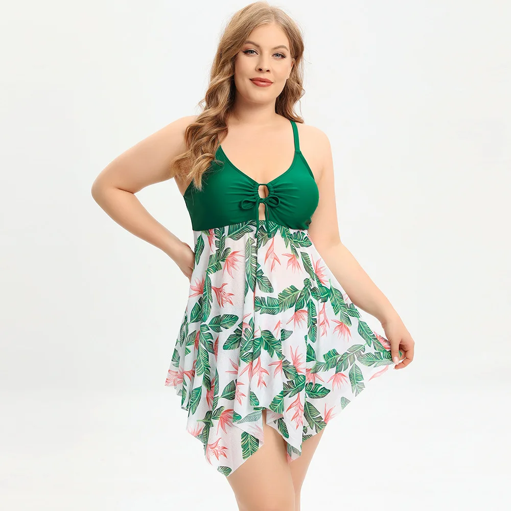 2024 New Women Tankini Swimsuit Dot Printed Swimwear Plus Size Swimdress Large Two Piece Set Bikini Bathing Suit Beach Wear 5XL
2024 New Women Tankini Swimsuit Dot Printed Swimwear Plus Size Swimdress Large Two Piece Set Bikini Bathing Suit Beach Wear 5XL