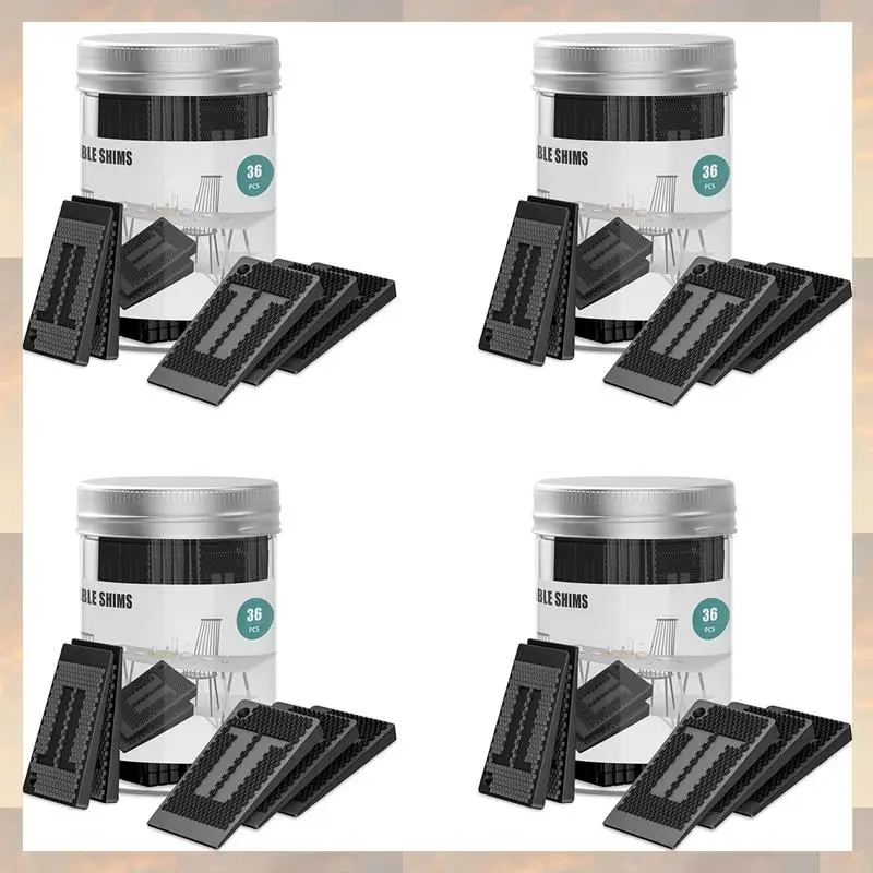 Flash Trend Plastic Shims For Leveling - 144 Piece Jar, Strong And Durable Table Wedges, DIY Levelers For Furniture, Table, Chai
Flash Trend Plastic Shims For Leveling - 144 Piece Jar, Strong And Durable Table Wedges, DIY Levelers For Furniture, Table, Chai