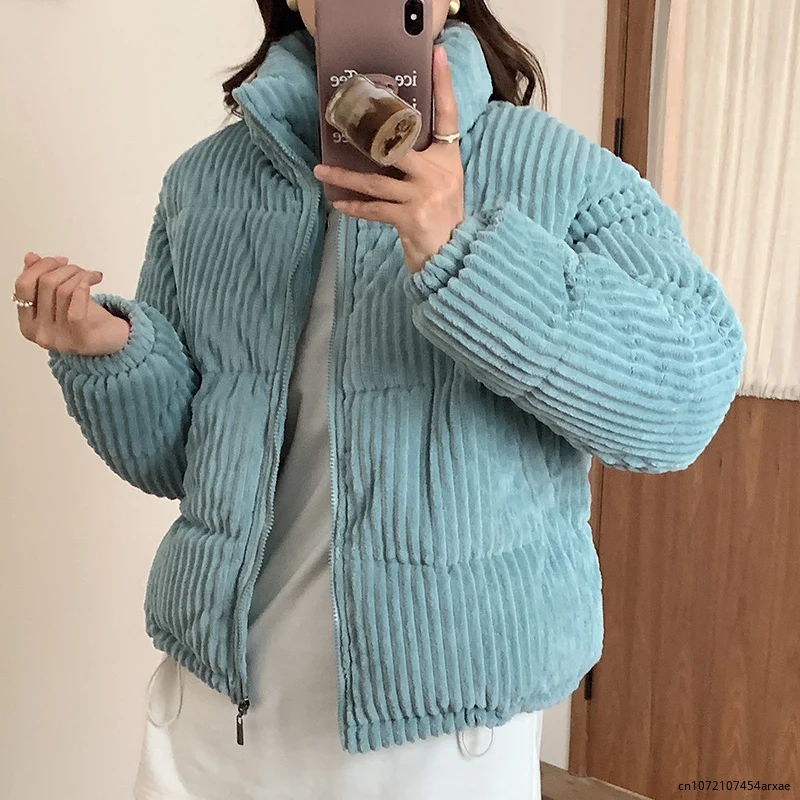 Women Fashion Parkas Jackets Autumn Winter Corduroy Long Zipper Thick Warm Outwear Coats Female Winter Jackets parkas Coats
Women Fashion Parkas Jackets Autumn Winter Corduroy Long Zipper Thick Warm Outwear Coats Female Winter Jackets parkas Coats