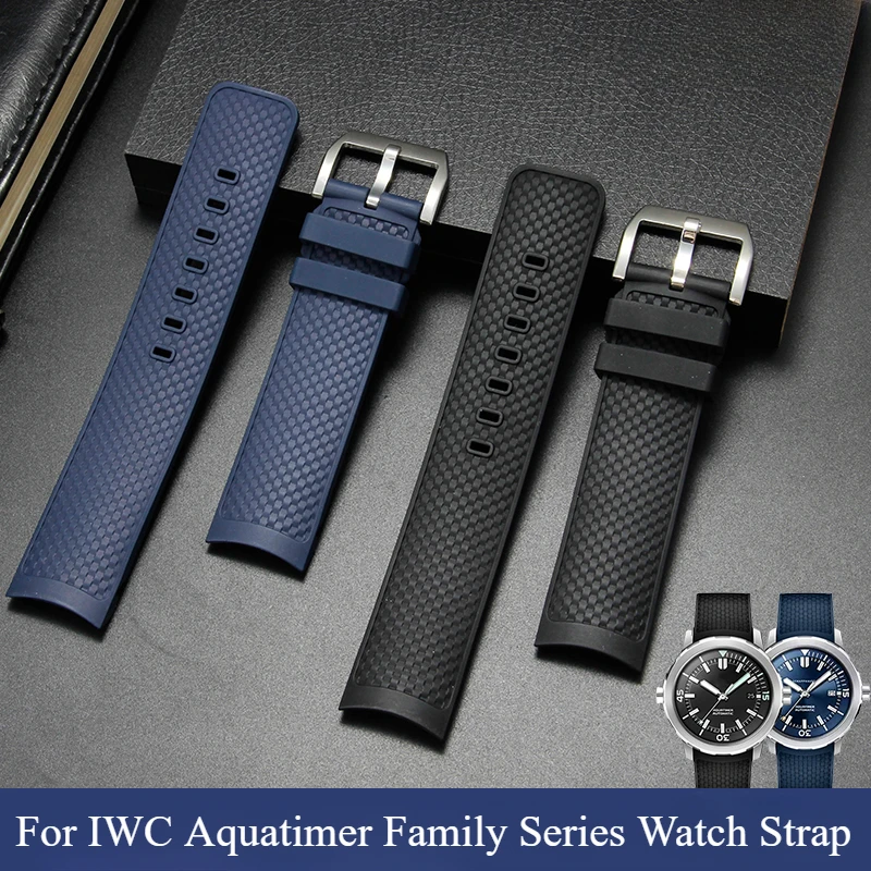 Износостойкий прочный ремешок из фторкаучука для часов IWC Aquatimer Family Series IW 328802 IW 376806 Быстросъемный ремешок для часов 22 мм
Износостойкий прочный ремешок из фторкаучука для часов IWC Aquatimer Family Series IW 328802 IW 376806 Быстросъемный ремешок для часов 22 мм