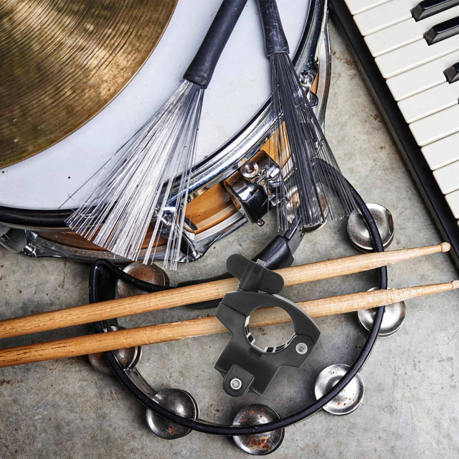 Quick Release Drum Clamp 38-22Mm Versatile Fit Drum Frame Installation Clip Heavy Duty Support for Acoustic and Electronic Kits
Quick Release Drum Clamp 38-22Mm Versatile Fit Drum Frame Installation Clip Heavy Duty Support for Acoustic and Electronic Kits