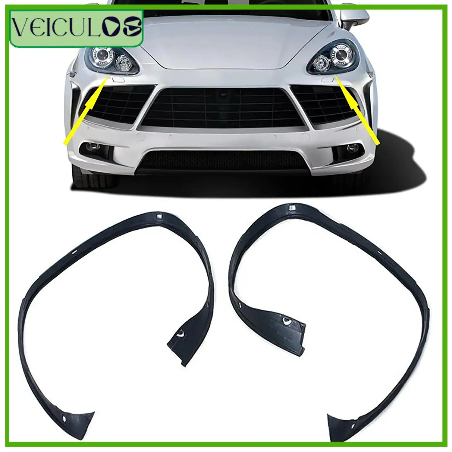 2Pcs Anti-Collision Rubber Sealing Trim Headlamp Decorative Strip For Porsche Cayenne 2011-2014 Car Accessories Interior Parts
2Pcs Anti-Collision Rubber Sealing Trim Headlamp Decorative Strip For Porsche Cayenne 2011-2014 Car Accessories Interior Parts