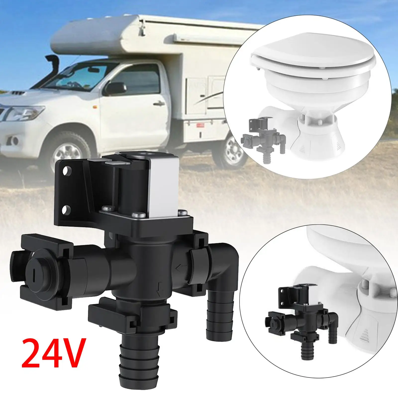RV Yacht Boat Solenoids Valve Marine Toilet Siphon Breaker PP Material Spare Parts Water Control for Bathroom
RV Yacht Boat Solenoids Valve Marine Toilet Siphon Breaker PP Material Spare Parts Water Control for Bathroom