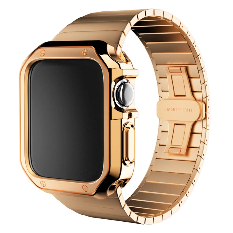 Ремешок из нержавеющей стали + силиконовый чехол для Apple Watch, ремешок 45 мм, 41 мм, 44 мм, 40 мм, 38 мм, 42 мм, рамка-бампер, крышка iwatch series 5 SE 6 7
Ремешок из нержавеющей стали + силиконовый чехол для Apple Watch, ремешок 45 мм, 41 мм, 44 мм, 40 мм, 38 мм, 42 мм, рамка-бампер, крышка iwatch series 5 SE 6 7