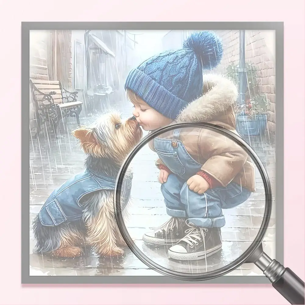 Full Embroidery cotton Thread 11CT Printed Boy Cross Stitch Kit Art 40x40cm
Full Embroidery cotton Thread 11CT Printed Boy Cross Stitch Kit Art 40x40cm