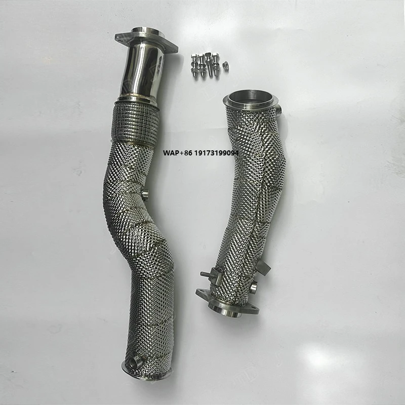 Stainless Steel Straight Pipe Exhaust Downpipe Heat Shield for G80 M3 G82 M4 S58 Escape Exhaust Pipes
Stainless Steel Straight Pipe Exhaust Downpipe Heat Shield for G80 M3 G82 M4 S58 Escape Exhaust Pipes