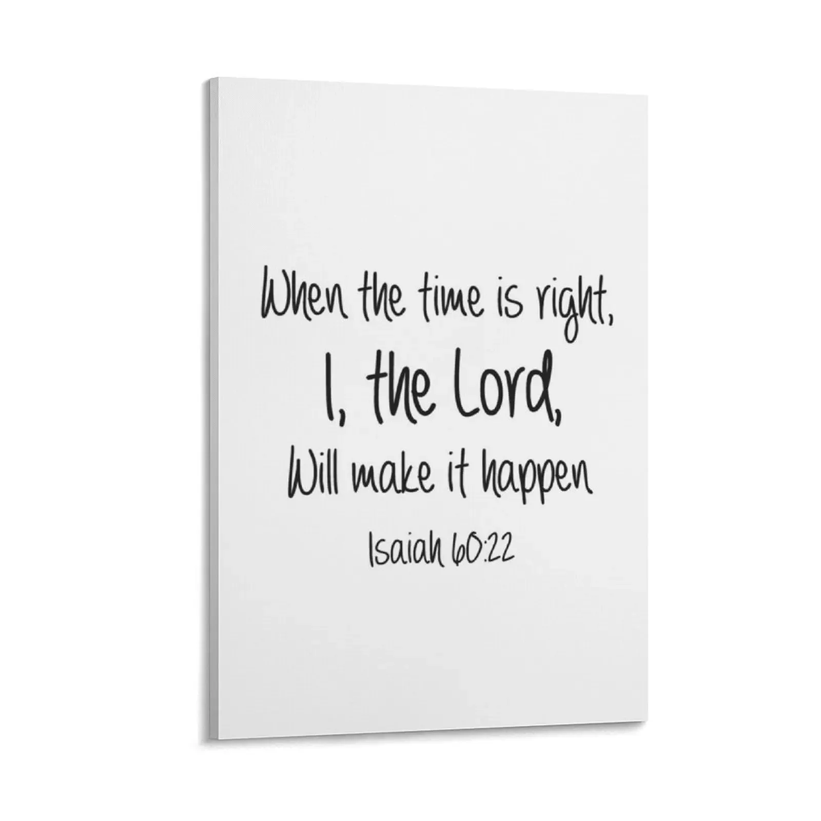 Isaiah 60:22 Canvas Painting decorative picture for living room wall frame for living room cute room decor stickers & posters
Isaiah 60:22 Canvas Painting decorative picture for living room wall frame for living room cute room decor stickers & posters