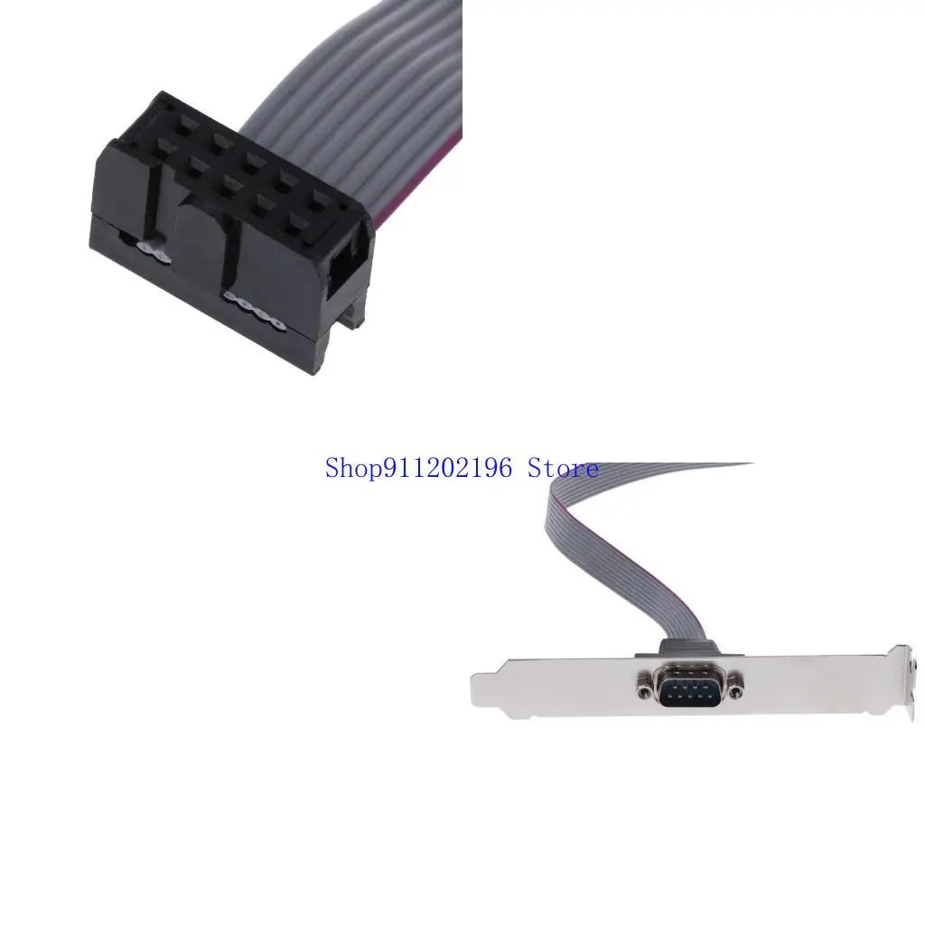 P82A последовательный порт 9 PIN DB9 RS232 Материнская плата компьютера Шасси. 
P82A последовательный порт 9 PIN DB9 RS232 Материнская плата компьютера Шасси.