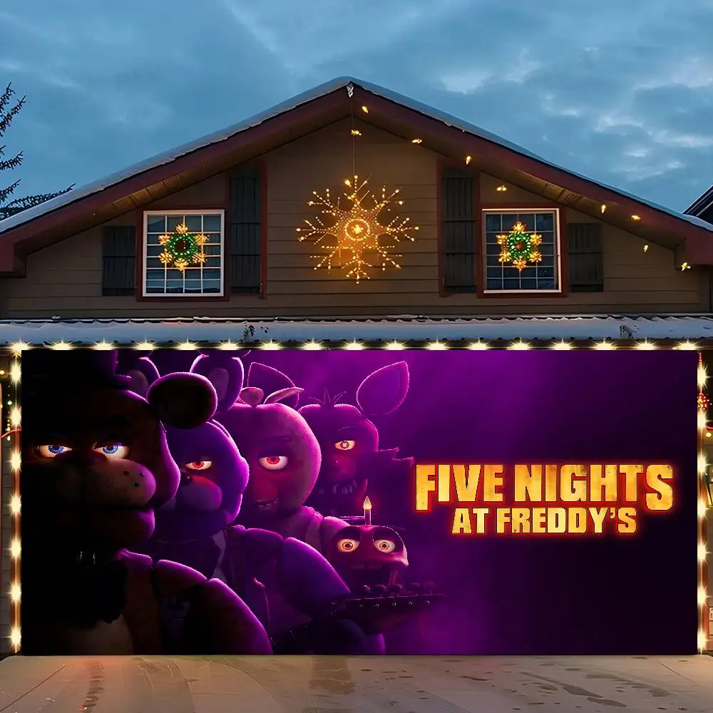 F-Fnaf F-Five-N-Nights-At-F-Freddys Anime Decoration Garage Door Background, Suitable For Indoor And Courtyard Party Decoration
F-Fnaf F-Five-N-Nights-At-F-Freddys Anime Decoration Garage Door Background, Suitable For Indoor And Courtyard Party Decoration