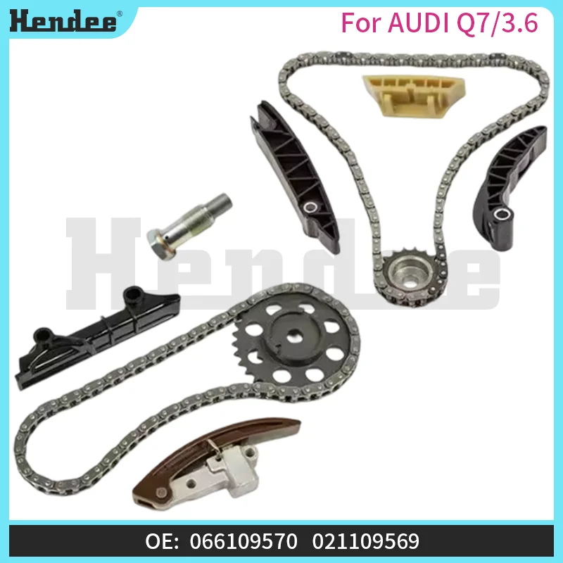 For AUDI Q7/3.6 Timing Chain Kit,High-quality Automotive Parts OE:03H10950398L,021109465B70L,066109570,021109569,03H109507
For AUDI Q7/3.6 Timing Chain Kit,High-quality Automotive Parts OE:03H10950398L,021109465B70L,066109570,021109569,03H109507