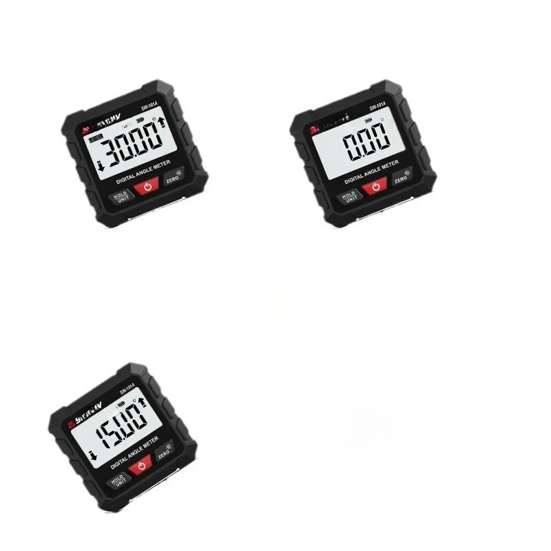 Laser digital inclinometer, high-precision magnetic angle meter SW-101A electronic angle meter
Laser digital inclinometer, high-precision magnetic angle meter SW-101A electronic angle meter