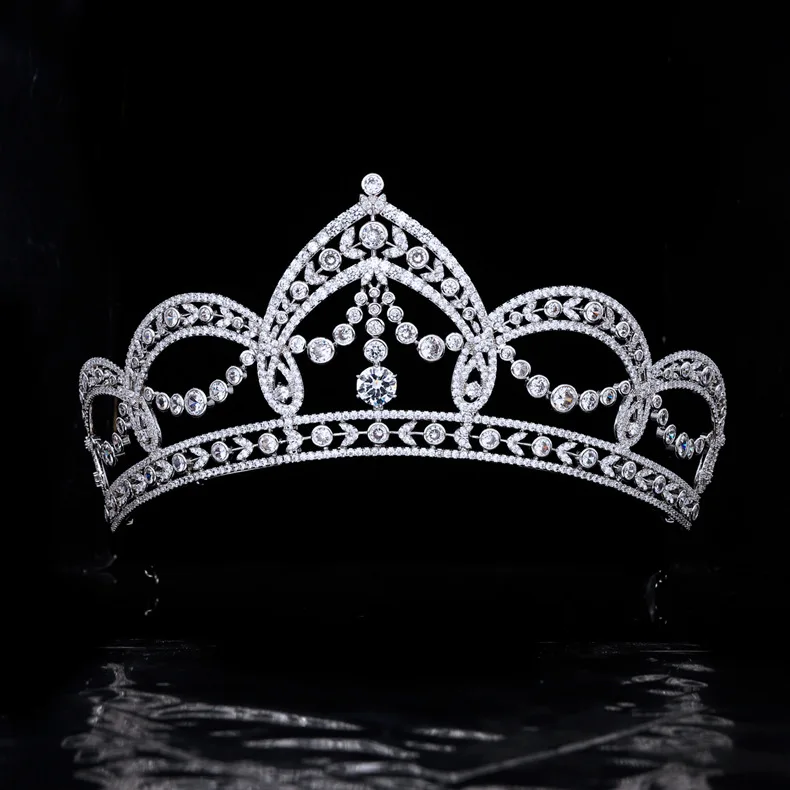 European and American Style Retro Jewelry Crown Women's Tiara Dress Stereo High-end Accessories Wedding Bridal Holiday Gift H-66
European and American Style Retro Jewelry Crown Women's Tiara Dress Stereo High-end Accessories Wedding Bridal Holiday Gift H-66