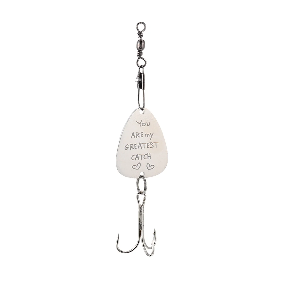 Exquisite Engraved Fishing Hook Key Chain Perfect Gift Creative Fishhook Pendant for Bag Car Keys Decoration Fishing Lure Gift
Exquisite Engraved Fishing Hook Key Chain Perfect Gift Creative Fishhook Pendant for Bag Car Keys Decoration Fishing Lure Gift